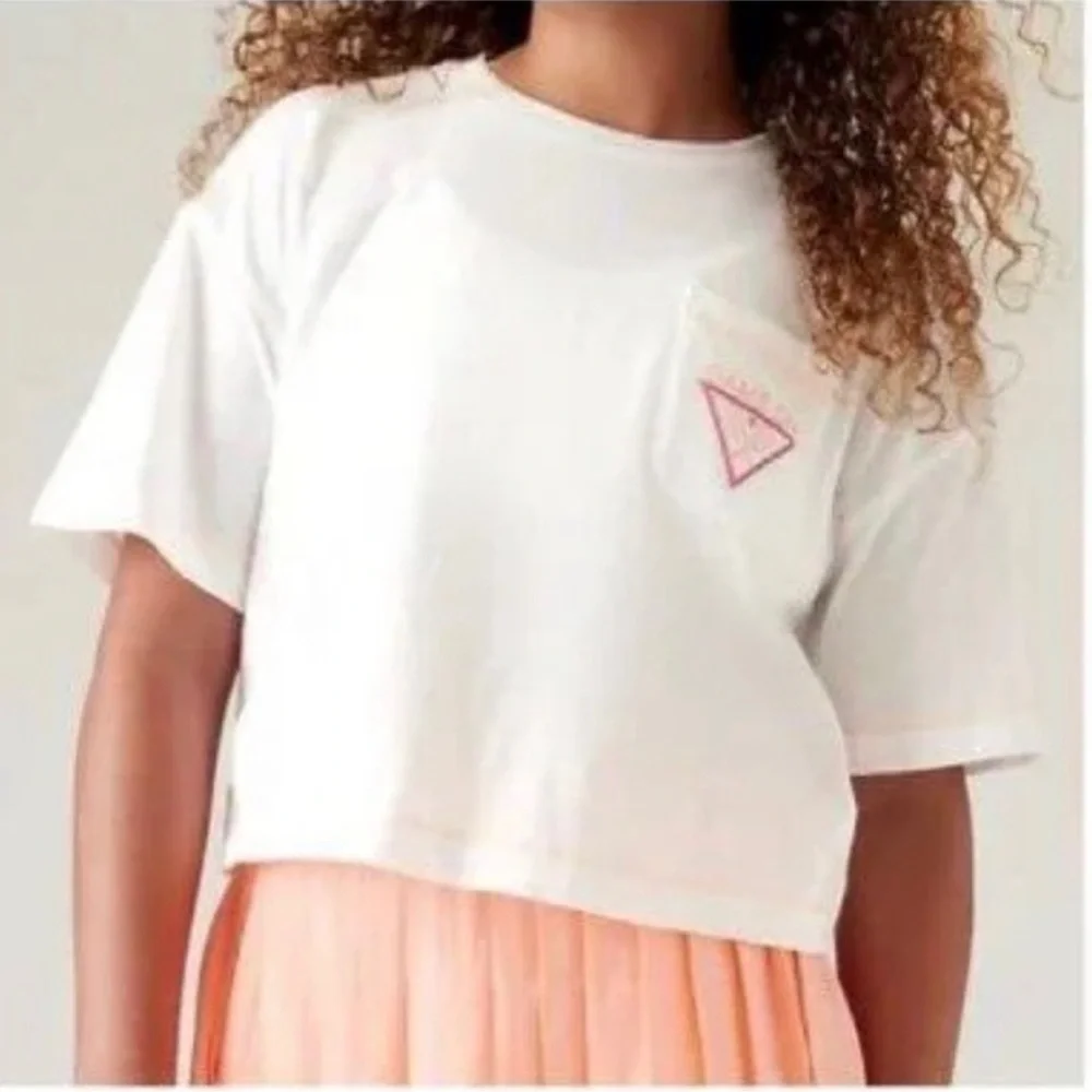 Athleta Girl, Court Out and About Crop Tee - size XS (6)